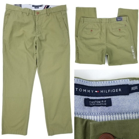 tommy hilfiger custom fit coupe sur mesure pants